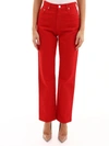 MSGM RED TROUSERS