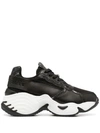 EMPORIO ARMANI CHUNKY SOLE LOW-TOP SNEAKERS