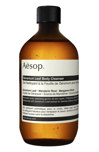 AESOP GERANIUM LEAF BODY CLEANSER, 16.9 OZ,B500BT11RFS