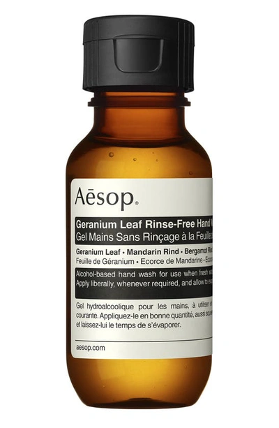 AESOP GERANIUM LEAF RINSE-FREE HAND WASH, 16.9 OZ,B500BT23