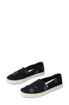 Toms Alpargata Sneaker In Black Blend