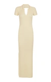 ANNA OCTOBER WOMEN'S ELLA RIBBED-KNIT BACKLESS MAXI DRESS