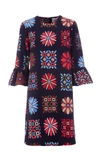 LA DOUBLEJ WOMEN'S 24/7 PRINTED COTTON MINI DRESS