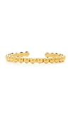 SYLVIA TOLEDANO DOTS GOLD-PLATED CUFF