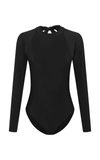 ABYSSE BILLIE LONG-SLEEVE ONE PIECE WITH LOW BACK