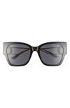 DIOR 30MONTAIGNE1 55MM SQUARE SUNGLASSES,30MONTA1S