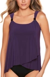 MIRACLESUITR MIRACLESUIT RAZZLE DAZZLE UNDERWIRE TANKINI TOP,6516626