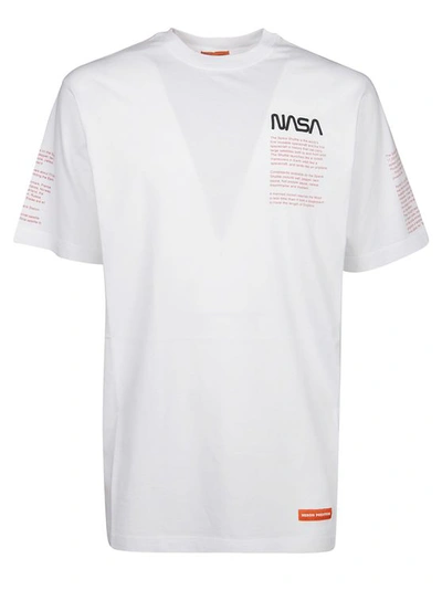 Heron Preston Men's Hmaa001f197600200188 White Cotton T-shirt