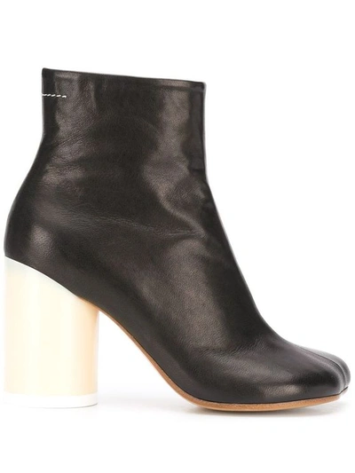 Maison Margiela Women's S59wu0172p2721t8013 Black Leather Ankle Boots