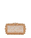 Cult Gaia Women's Eos Beaded Box Clutch - Gold In Gold