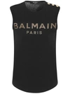 BALMAIN PARIS TANK TOP,11568892