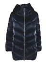 ADD ADD QUILTED DOWN JACKET IN BLUE