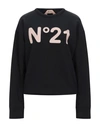N°21 Sweatshirt In Black