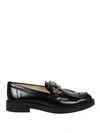 TOD'S BRUSHED LEATHER LOAFERS