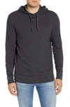 Faherty Slub Cotton Hoodie In Graphite