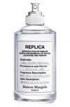 Maison Margiela Replica Lazy Sunday Morning Eau De Toilette Fragrance, 1 oz In Transparent