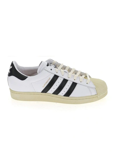 Adidas Originals Superstar 80s Leather Sneakers In White