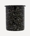 Hay Enamel Sprinkle Utensil Holder In Black