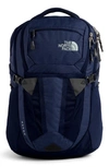 The North Face Recon Backpack In Montague Blue/ High Rise Grey