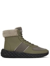 GIUSEPPE ZANOTTI URCHIN HIGH-TOP SNEAKERS