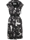 DIESEL GRAPHIC-PRINT SLEEVELESS COAT