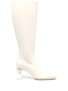 JACQUEMUS OPEN SQUARE TOE BOOTS