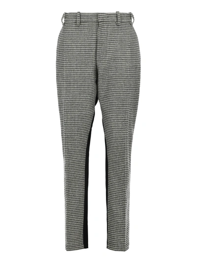 Pre-owned N°21 Women's Trousers - N 21 - In Black, Grey, White Wool