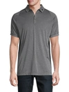 J. LINDEBERG THREE-BUTTONED HENLEY,0400013177861