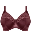 ELOMI CATE FULL FIGURE UNDERWIRE LACE CUP BRA EL4030, ONLINE ONLY