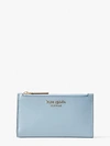 Kate Spade Spencer Small Slim Bifold Wallet In Horizon Blue