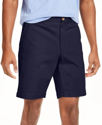 Club Room Men's Regular-fit 7" 4-way Stretch Shorts, Created For Macy's In Basic Navy