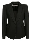 VALENTINO ONE BUTTONED BLAZER,UB0CE2375VN 0NO NERO