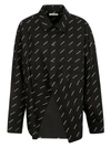 BALENCIAGA ALL-OVER LOGO PRINTED SHIRT,11571562