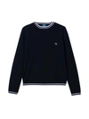 Fay Teen Embroidered Logo Knit Jumper In Unica