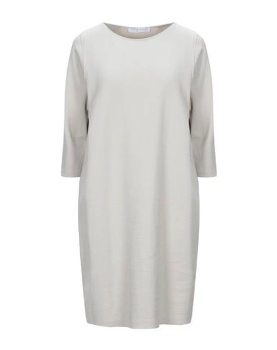 Harris Wharf London Short Dresses In Grey