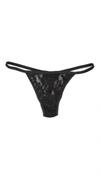 Hanky Panky Signature Lace High Rise G-string In Black