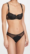 Journelle Isabel Balconette Bra In Noir