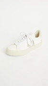 Veja Campo Sneakers In Extra White/natural Suede