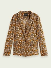 SCOTCH & SODA PRINTED PYJAMA BLAZER,8719029276977