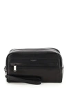 SAINT LAURENT POUCH ROOM IN LEATHER