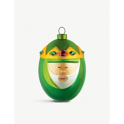 Alessi Melchiorre King Christmas Bauble In Nocolor