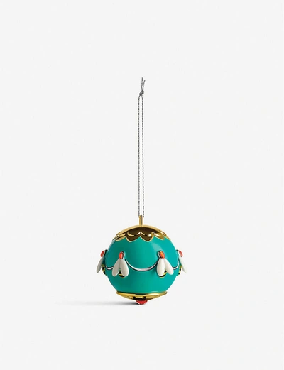 Alessi Ape Dell'oro Porcelain Bauble In Nocolor