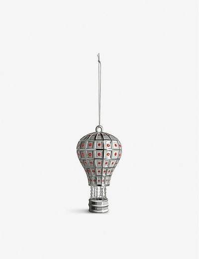 Alessi Mongolfiera Reale Porcelain Bauble In Nocolor