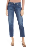 Ag The Ex-boyfriend Distressed Slim Jeans In 12 Years Brisk