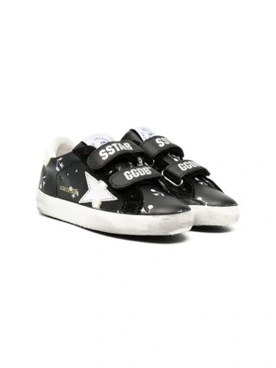 Bonpoint Kids'  Black  X Golden Goose Cherry Star Old School Trainers