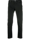 DONDUP LOW-RISE STRAIGHT-LEG JEANS