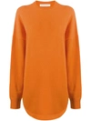 EXTREME CASHMERE OVERSIZED RIB-TRIMMED JUMPER