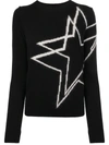 N°21 STAR MOTIF JUMPER