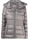 MICHAEL MICHAEL KORS FAUX FUR-TRIMMED PUFFER JACKET