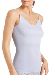 HANRO SEAMLESS V-NECK COTTON CAMISOLE,71601